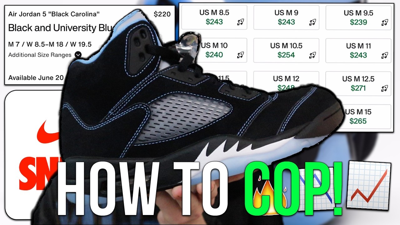 HOW TO COP THE AIR JORDAN 5 