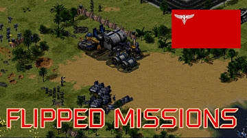 [HARD] Red alert 2 Flipped Missions mod mission 2 Hostile Shore Allied gameplay
