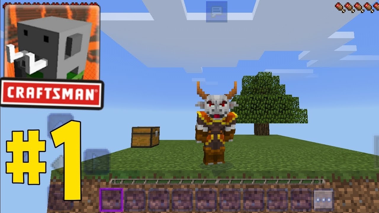 Craftsman Skyblock survival Series part 1