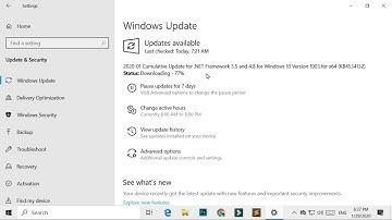 1/28/2020 - KB4534132 Cumulative Update for .NET Framework 3.5 & 4.8 for Windows 10 Ver 1903 & 1909