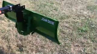 LIFEINVT John Deere 2520 Plow for quick hitch 3 point home made