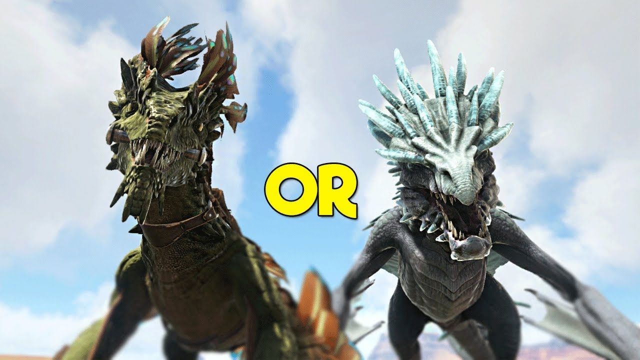 Is A Wyvern Or Rock Drake Better Ark Youtube