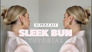 Sleek Bun Tutorial (Thick Hair Edition) Sophie Suchan