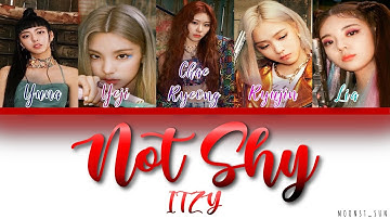 ITZY (있지) – Not Shy [Color Coded Lyrics Eng/Rom/Han]