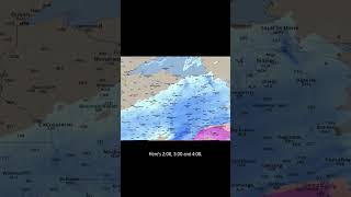 Timeline for Wednesday winter storm in Michigan