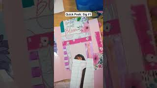 2024 Dollar Tree Junk Journal Challenge: Quick Peek of Signature  1!  ( Video #2) #paperterraceDTJJ