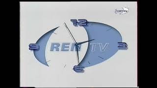 Часы заставка новостей и погоды (REN TV 2000)
