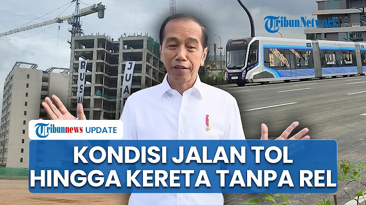Pantauan Kondisi Jalan Tol di IKN hingga Presiden Jokowi Jajal Kereta Tanpa Rel Jelang HUT RI