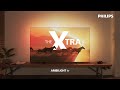 The xtra 9008 ambilight tv  philips