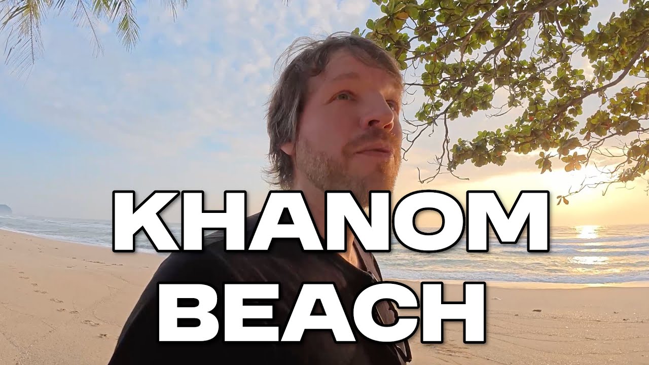 Mein Hotel in Khanom Beach - Strandspaziergang, wilde Hunde und Gedanken zu Demut