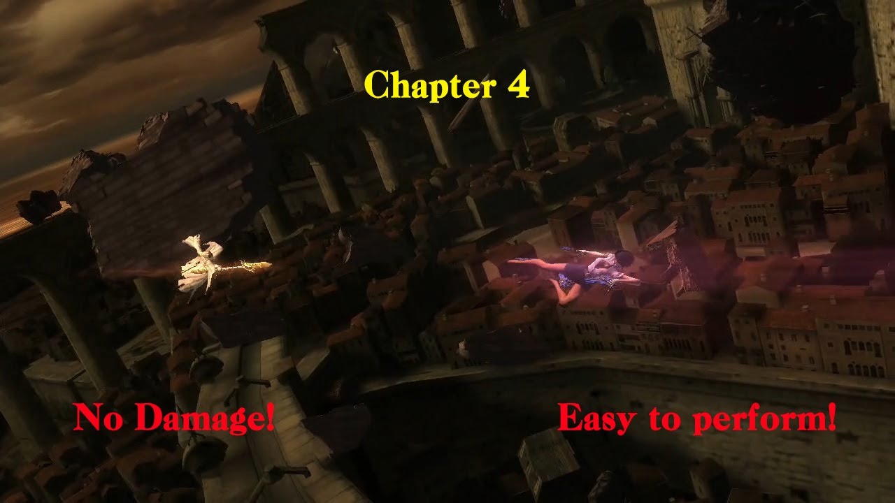 Bayonetta 2 | Chapter 4 | Climax | No Damage | Pure Platinum | Easy to perform | No Commentary