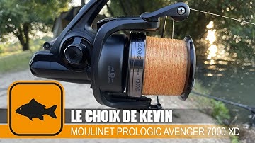 Moulinets carpe Prologic : le choix de Kevin