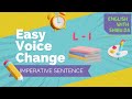 Voice change of imperative sentence voice change l1  english with shibu da