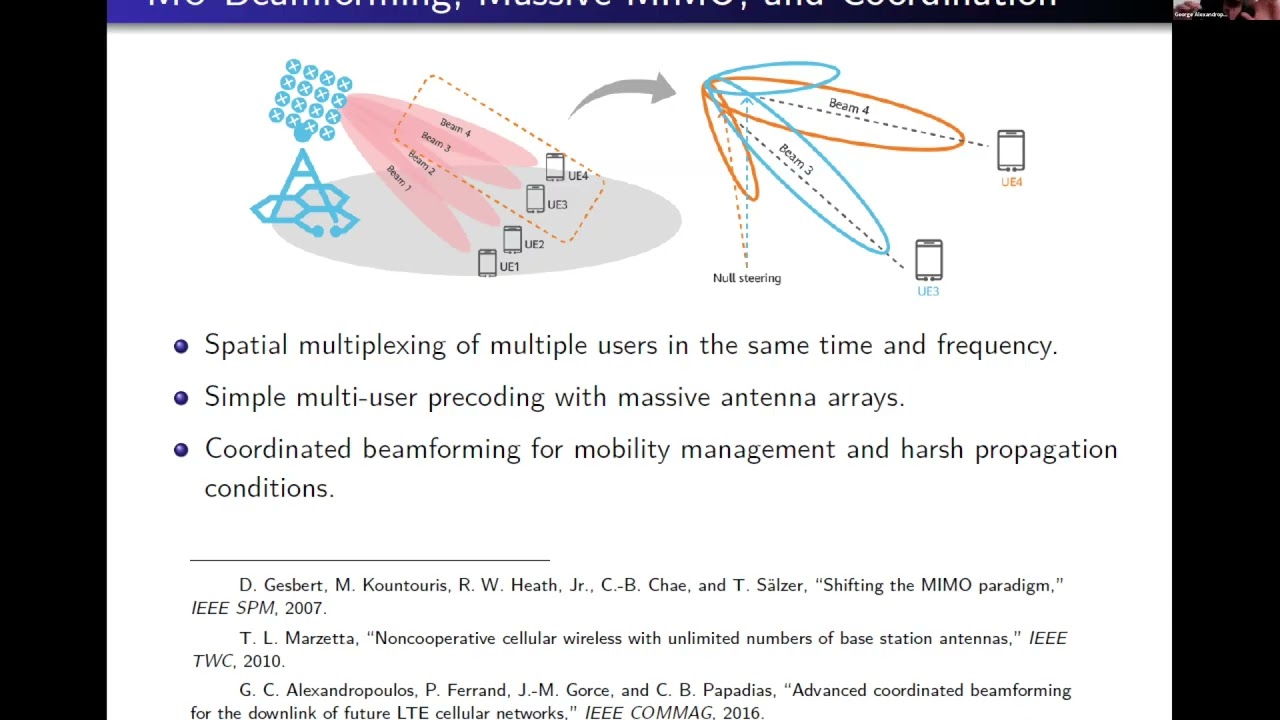 EURASIP Webinar by George Alexandropoulos