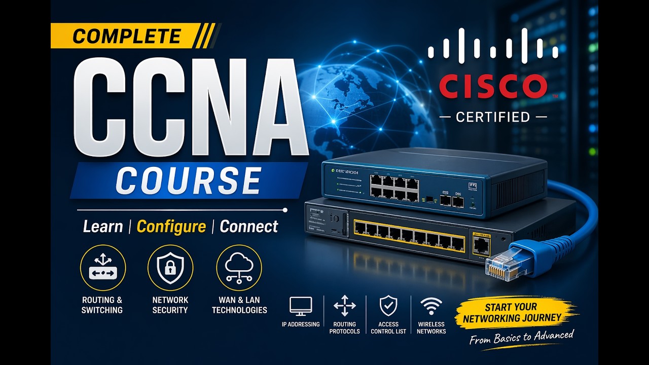 CCNA Routing Basics | Configure Router IP Address & LAN Communication ...