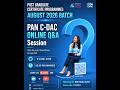 Pan C-DAC Online Q&amp;A Session On CCAT Aug 2026 Batch