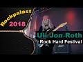 Capture de la vidéo Uli Jon Roth | Rockpalast - Rock Hard Festival 2018 (Scorpions Revisited 70'S) Full Concert