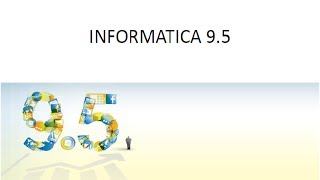 Informatica Architecture 9.x