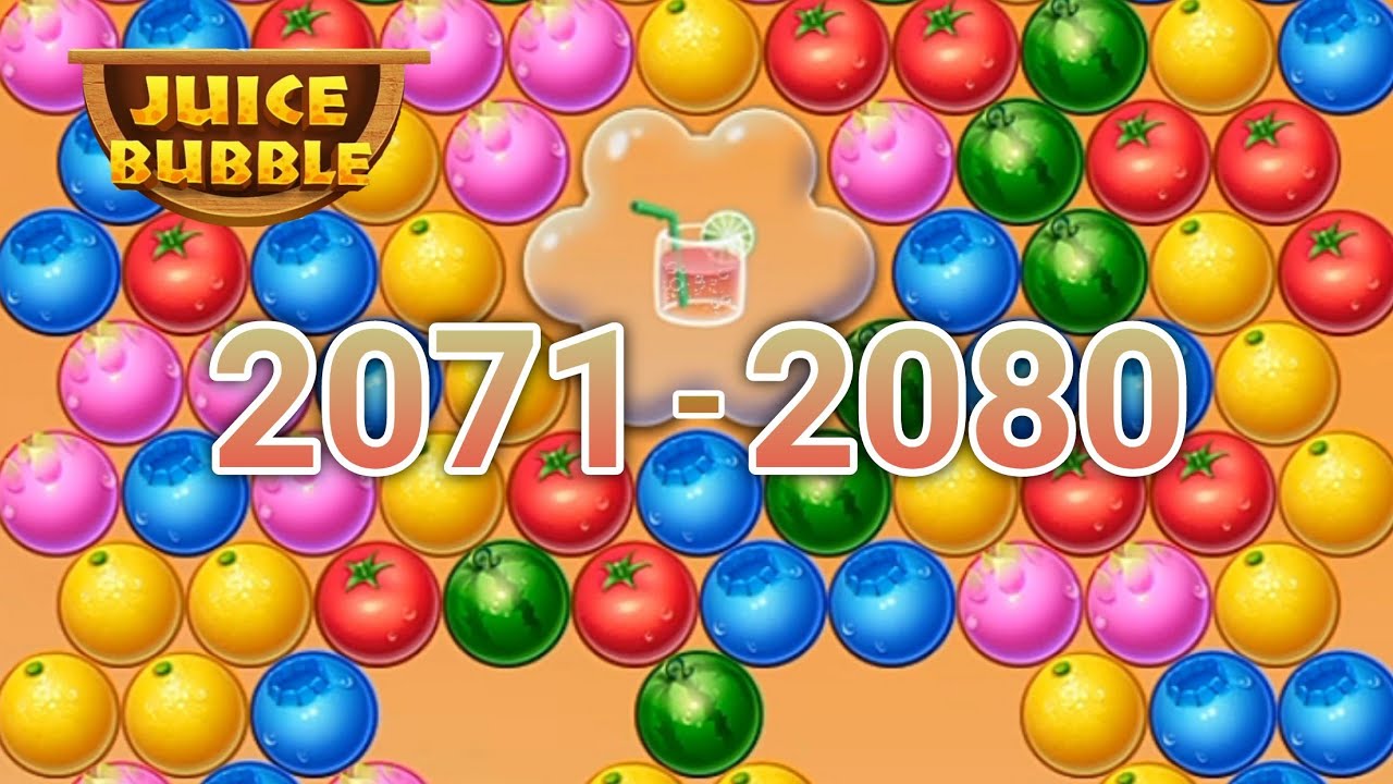 Shoot bubble fruit splash, level 20712080, fun fruit bubble game YouTube