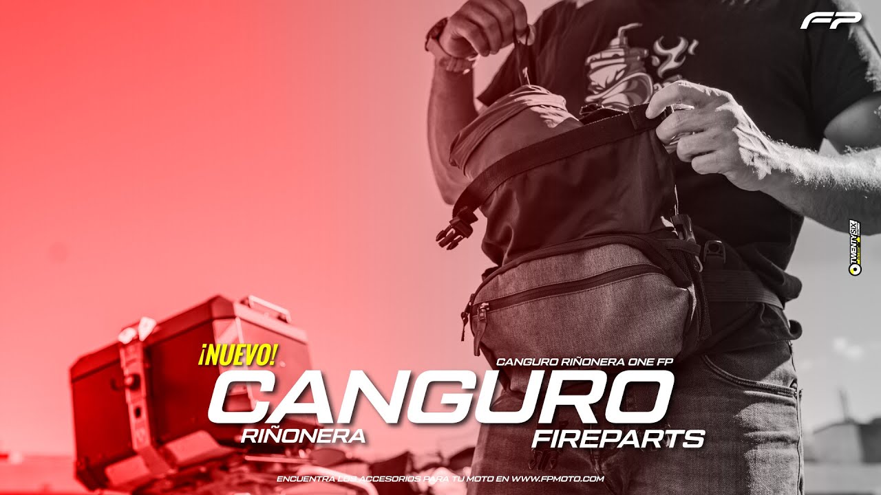 Canguro Riñonera Impermeable Moto Fire parts