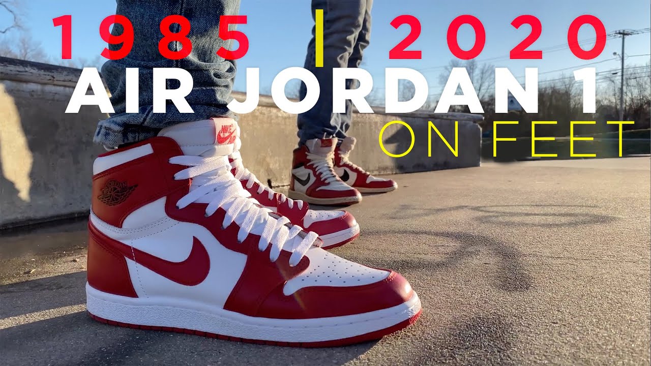 2020 Jordan 1 New Beginnings + Jordan 1 OG Chicago ON FEET! - YouTube