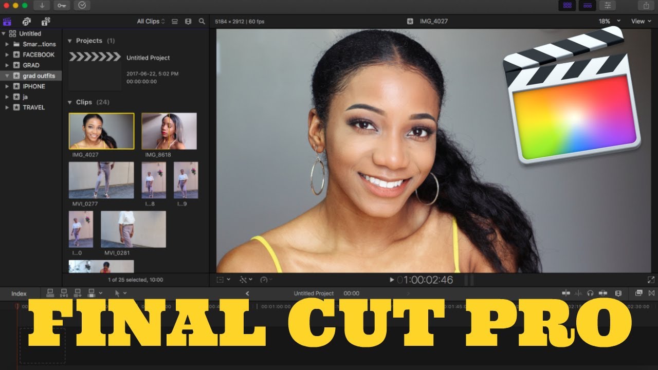 How to Edit your youtube videos with Final Cut Pro (easiest tutorial ...