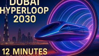Dubai Hyperloop 2030 | दुबई का हाइपरलूप सपना | CGI Future Transport Vision 