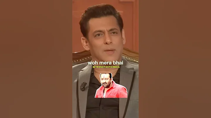 Salman on fight with Sanjay Dutt Gift trouble! #shorts #youtubeshorts