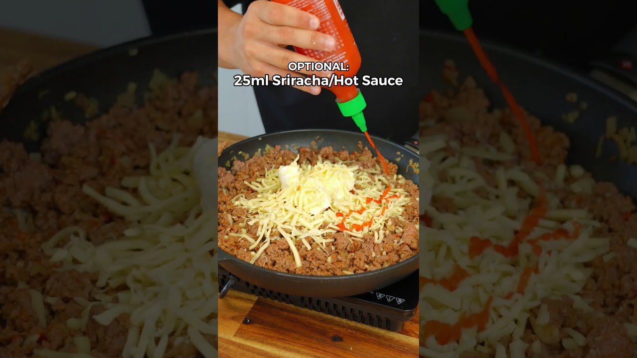 Буррито с говядиной и сыром в сливочном соусе с высоким содержанием белка и низкой калорийностью🌯...