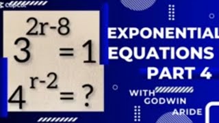 How to Solve Exponential Equations (part 4) - Step by Step Guide 