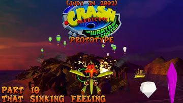 Crash Bandicoot The Wrath of Cortex Prototype: (July 24, 2002) Part 10: That Sinking Feeling
