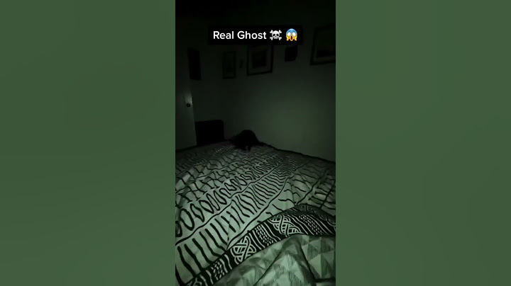 ظهور شبح حقيقي😰🛑