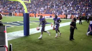 Major Wright, Joe Haden, & Ahmad Black after LSU game in 2008