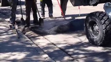 GlasGrid Pavement Reinforcement System