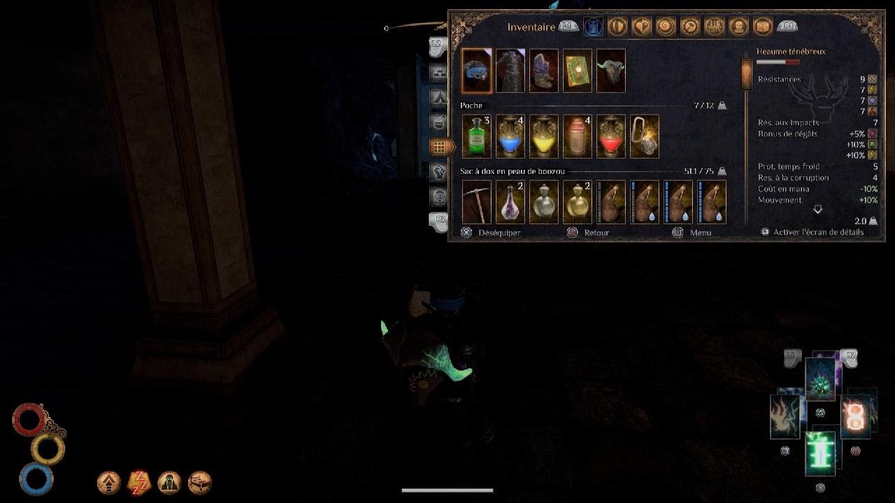 Outward: Definitive Edition Build rune décharge élémentaire