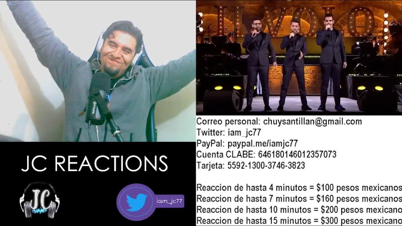 | REACCION | Il Volo -  En Concierto