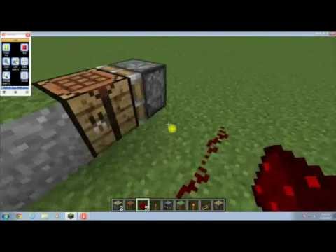 How to make a hidden Crafting Table (you hide it with what you want)