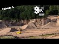 AUDI NINES MTB 2021 Build - Massive Berm and New Slopestyle Jumps in the Dream Quarry!