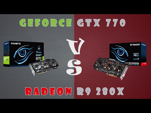 GeForce GTX 770 vs Radeon R9 280X Detailed Comparison (1080P; 1440P)