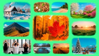 Essential English Calendar Words 🗓️ | Days, Months & Seasons with Audio Practice