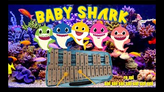 Baby Shark - Glockenspiel tutorial