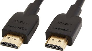 Basics Hdmi Cable, 18Gbps High-Speed, 4K 60Hz, 2160P, Ethernet Ready, 6 Foot Buy Link In Descrition