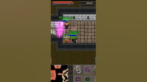 Tibiame kiling player NOBS world 15 level 210
