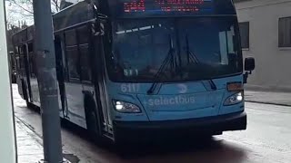 Exclusive! 2017 New Flyer XD60 #6117 as B44 +SBS - Williamsburg Bridge Plaza