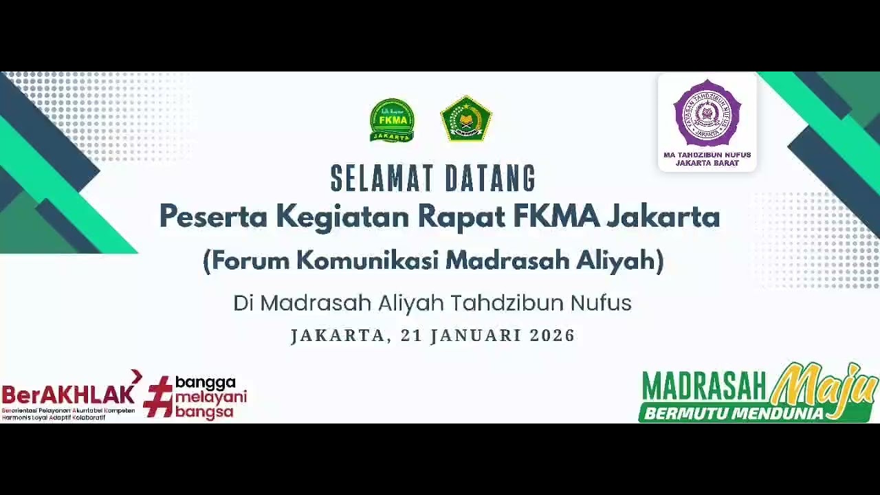 RAPAT FKMA di MA TAHDZIBUN NUFUS