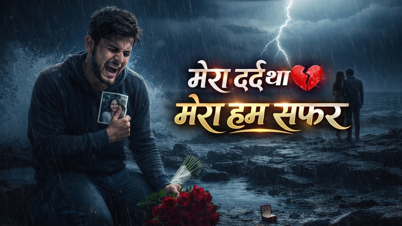 मेरा दर्द था मेरा हम सफ़र | Mera Dard tha Mera Humsafar | Emotional Sad Song | Viral Hit Hindi Song
