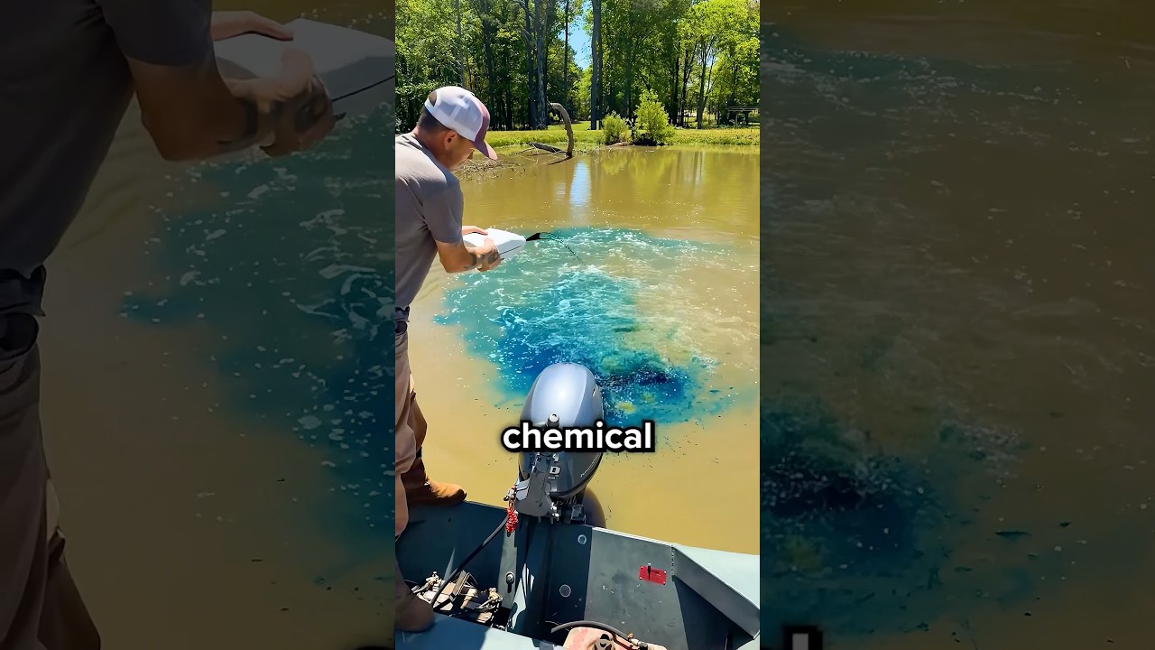 Why People Pour Blue Dye Into Ponds