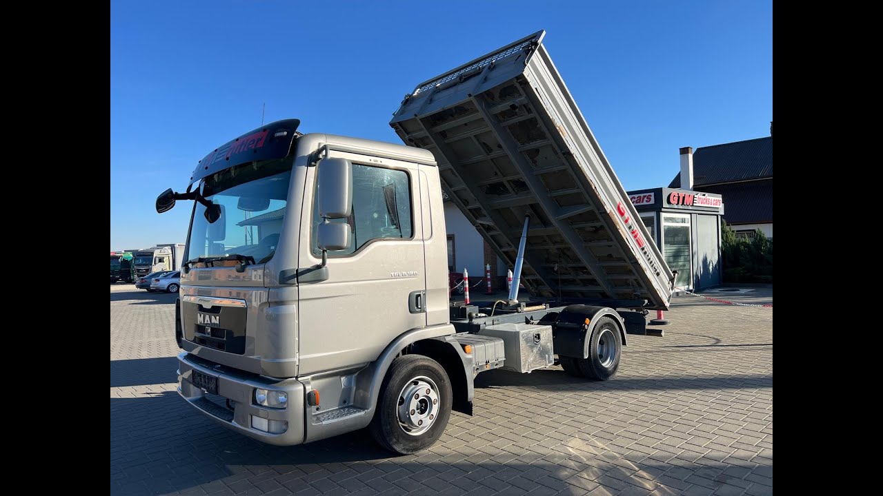 MAN TGL 8.180 4X2 BL 3 SEITEN KIPPER KLIMA