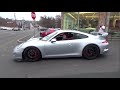 Loud Porsche 991 GT3 Accelerations in Greenwich