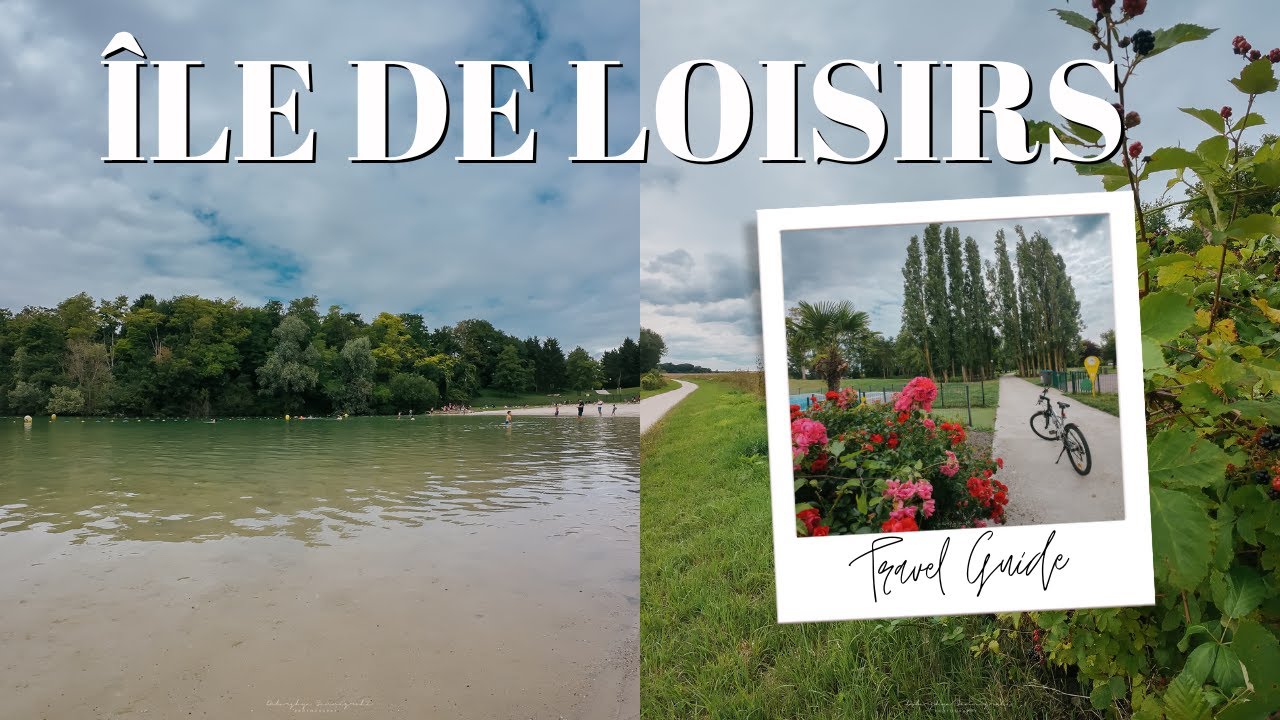 A Hidden Beach Near Paris! | Île de loisirs 🇫🇷